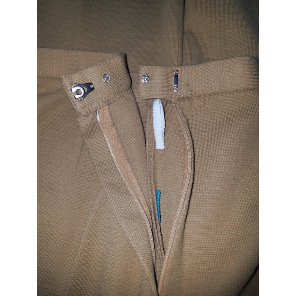 Vintage NOS Wool Blend Knit 3 pc Pant Suit Size 18 - Picture 12 of 14